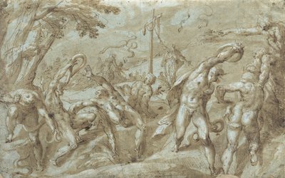The Brazen Serpent by Hans Speckaert
